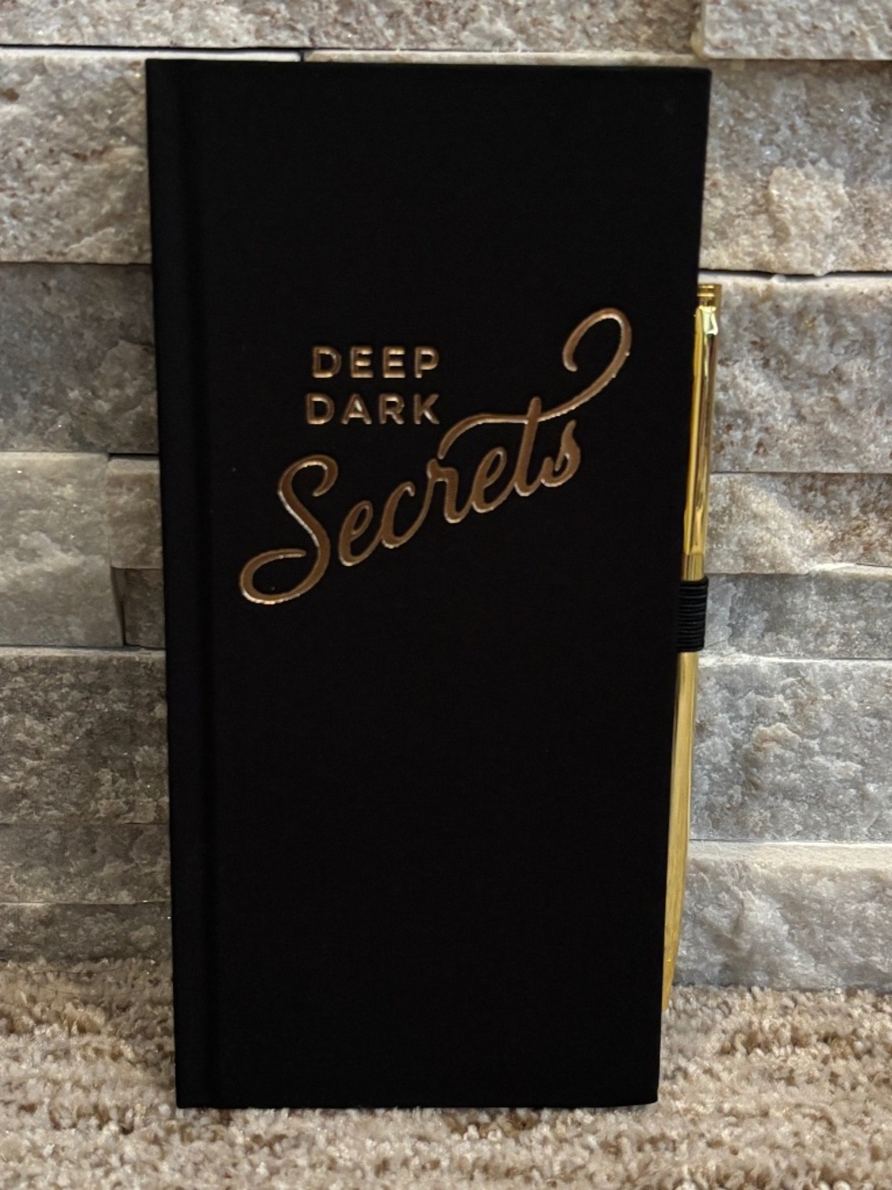 Deep Dark Secrets Notebook & Pen Set By Designworks Ink